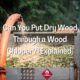 Can You Put Dry Wood Through a Wood Chipper